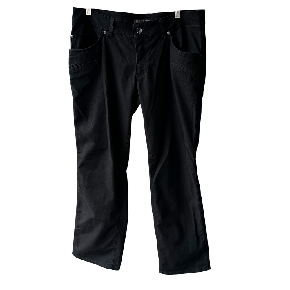 5.11 Tactical Ripstop Pants Black Multi Pocket Utility Womens Size 14 Regular